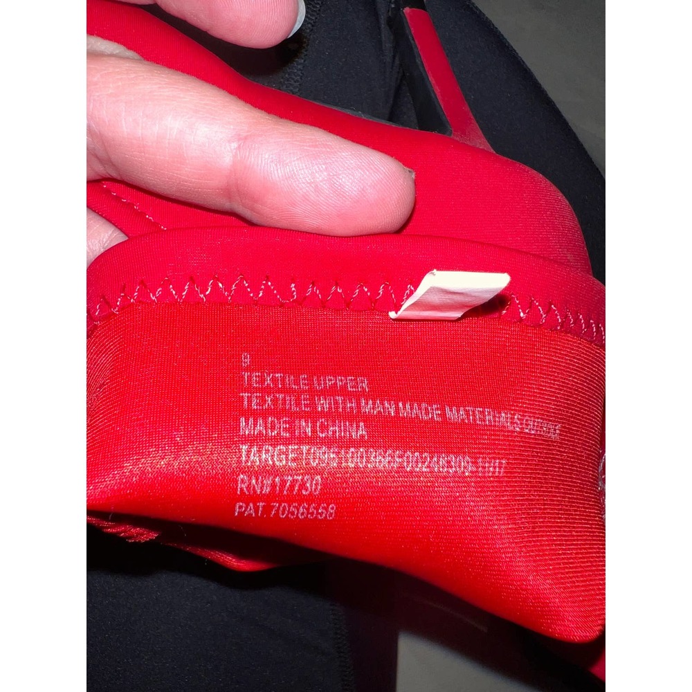 Target Red Pointed Toe Booties Size 9 Never Worn - image 4